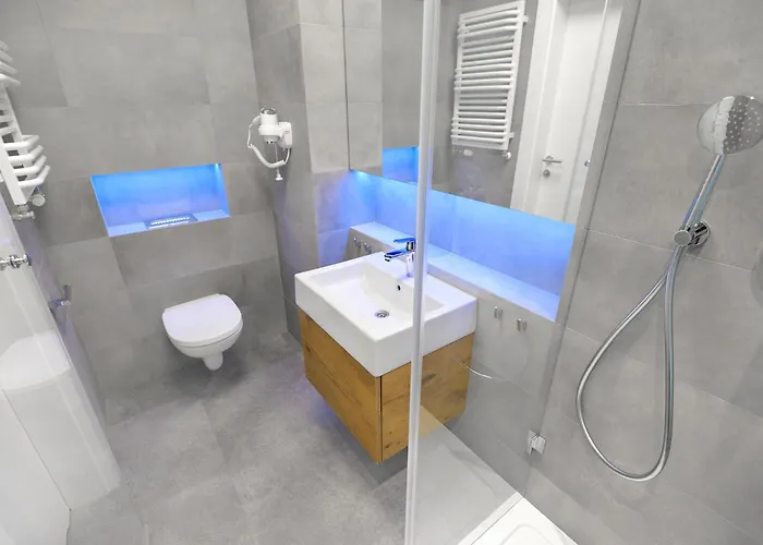 公寓 Elite Waterlane Free Swimming Pool Access 格但斯克