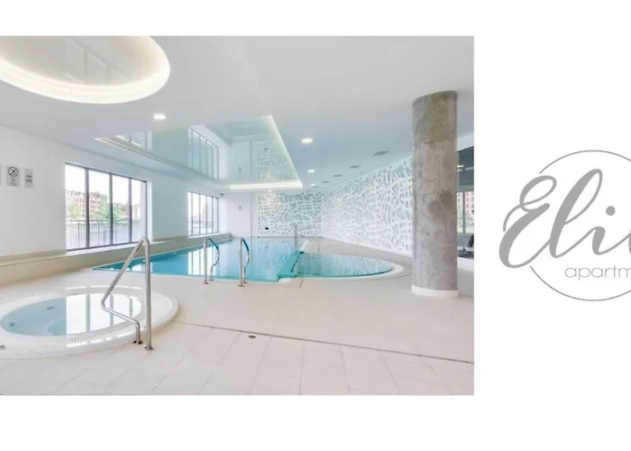 Elite Waterlane Free Swimming Pool Access Apartament Gdańsk