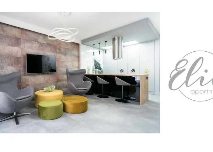 Apartament Elite Waterlane Free Swimming Pool Access Gdańsk